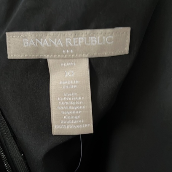 Nwt Banana Republic back lace dress size 10 petite - Picture 8 of 10